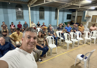 Reunião com moradores dos bairros rurais Massaranduba e Cruz Alta